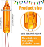 Mudder 200 Count 2.5V Christmas 50/100/150/200 Count Mini Incandescent Wire String Lights Replacement Bulbs Indoor/Outdoor Christmas Lights Decorations for Home Xmas Tree(Bright Color)