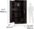Sauder HomePlus Storage Cabinet/ Pantry cabinets, Dakota Oak finish
