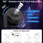 [Pro 2025] Planetarium Projector with Brighter Wider Projection, 13 in 1 Star Projector Galaxy Light with Starry Night Sky Space Nebula Solar System Constellation Moon for Bedroom Ceiling Room Decor