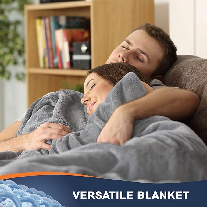 Walensee Big King Szie Fleece Blanket, Oversized Plush Throw, Giant Large Fuzzy Lightweight (King Size 108x90 Grey) Super Huge Soft Microfiber Blankets for Couch, Bed, Sofa, and Cozy for All Seasons