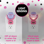Disney Projectables Disney Minnie Mouse LED Kids Night Light, Projector, Dusk to Dawn, Plug-in ,Mickey Mouse, for Kids, Girls Bedroom, Playroom, Gaming Room, Nursery, 57958
