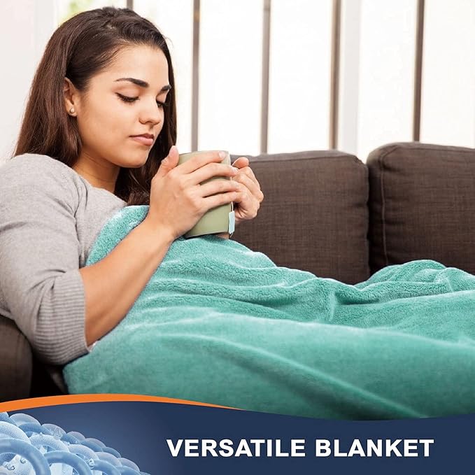 Walensee Fleece Blanket Plush Throw Fuzzy Lightweight (King Size 108x90 Light Blue) Super Soft Microfiber Flannel Blankets for Couch, Bed, Sofa Ultra Luxurious Warm and Cozy for All Seasons