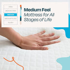 Linenspa 8 Inch Gel Infused Memory Foam Mattress – Full Size – Medium Feel - Cooling Gel - Mattress in a Box - Primary or Guest Bedroom - Pressure Relieving and Breathable – CertiPUR-US Certified