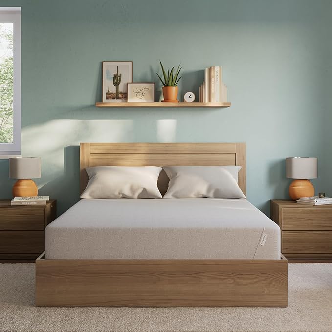 Kin By Tuft & Needle Medium Firm 10" Cal King Adaptive Foam Mattress in a Box, Cooling Pressure Relief, Balanced Support, 100 Night Trial, Fiberglass-Free, CertiPUR-US, 10-Year Limited Warranty