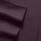 Sweet Home Collection 6 Piece 1500 Supreme Collection Brushed Microfiber Deep Pocket Sheet Set-2 Extra Pillow Cases, Great Value, Split King, Purple