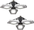 Ontel Beyond Bright LED Garage Light - Ultra-Bright, White Light that is Energy Efficient, Durable, Long-Lasting and Easy to Install (Pack of 2)