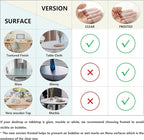 Deep Dream 1.5mm Thick 36 Inches Clear Round Table Protector, Round Table Cover, Tablecloth Protector, Table Protector for Dining Room Table & Office