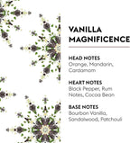 Maison Berger - Vanilla Magnificence - Lampe Berger Fragrance Refill Oil for Home Diffusers - Luxury Air Freshener with Bourbon Vanilla, Rum & Cocoa Notes - 16.9 Fl Oz (500ml)