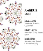 Maison Berger - Amber's Sun - Lampe Berger Fragrance Refill Oil for Home Diffusers - Luxury Air Freshener with Tuberose, Jasmine & Solar Amber Notes - 16.9 Fl Oz (500ml)