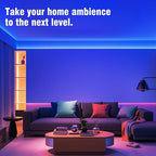 VOLIVO LED Strip Lights WiFi 100 FT, Compatible with Alexa and Google Assistant, 2 Rolls of 50ft RGB Led Light Strip, Music Sync Color Changing Lighting for Bedroom, Home, Kitchen, Party Decors