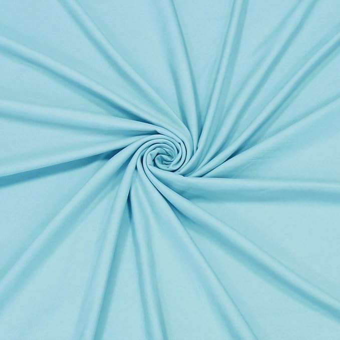 Mejoroom King Size Bed Sheet Set - Hotel Luxury 1800 Bedding Sheets & Pillowcases - 16" Deep Pocket Fitted Sheet, Soft, Breathable, Wrinkle & Fade Resistant - 4 Piece(King, Baby Blue)
