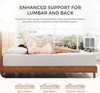 Sweetnight King Size Mattress, 12 Inch King Memory Foam Mattress in a Box for Pressure Relief & Motion Isolation, CertiPUR-US Certified Plush King Bed Mattresses