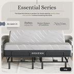 Sven and Son Essential Adjustable Bed Base (Frame) + 14 inch Hybrid Spring Matt (Medium Soft), Easy Assembly, Head and Foot Lift, Memory Positions, Zero Gravity, Wireless Remote - King