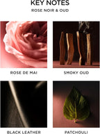 NEST New York Reed Diffuser Liquid Refill, Rose Noir & Oud - 5.9 fl oz - Fragrance for Up to 90 Days - Flame Free