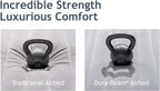 Intex Comfort Dura-Beam Airbed Internal Electric Pump Bed Height Elevated (2020 Model)