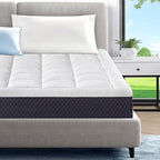 ONENICE 6 Inch Full Size Mattress in a Box, Cooling Gel Memory Foam Mattress, Removable Pillowtop with 3D Snow Down Alternative Filling, CertiPUR-US Certified, Fiberglass-Free, Pressure Relief