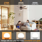comzler LED Refrigerator Light Bulb, E26 LED Bulbs 60 Watt Equivalent, A15 Appliance Small Bulbs E26 Base with 4000K Natural White, Ceiling Fan Bulb, 600LM Indoor Outdoor Light, Non-Dimmable, 6 Pack