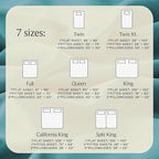 LuxClub 4 PC Queen Sheet Set, Deep Pockets Wrinkle Free Cooling Bed Sheets Hotel Bedding for Women, Men, Kids & Teens, Includes 1 Fitted Sheet, 1 Flat Sheet and 2 Pillowcases - Silky Soft Teal