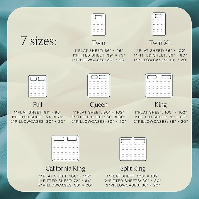 LuxClub 3 PC Sheet Twin Size Sheet Set Bed Sheets Deep Pockets Wrinkle Free-Kids-Fitted Sheets Machine Washable Hotel Bedding Silky Soft - Teal Twin