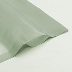 OVZME 2 Panels Sheer Sage Green Curtains 72 Inches Length Window Treatment for Kitchen, Elegant Airy Transparent Curtain Draperies Rod Pocket for Kids Living Room, Each 42 Width 72 Length