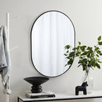 CULER Gold Bathroom Wall Mirror,20 x 30 Inch Rectangle Vanity Modern Tempered Glass Mirror for Bedroom,Living Room,Entryway