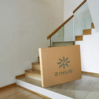 ZINUS 9 Inch Box Spring with Cover, No Assembly Mattress Foundation, Sturdy Metal Structure, Split Cal King, White