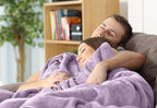 Utopia Bedding Fleece Blanket Queen Size Lilac 300GSM Luxury Fuzzy Soft Anti-Static Microfiber Bed Blanket (90x90 Inch)