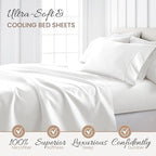 Linen Market Brushed Microfiber Twin Sheet Set 3 Piece – Oeko-TEX Certified Ultra Soft & Wrinkle-Free - 16" Deep Pocket Sheets - Easy Care Twin Size - White