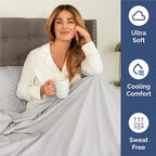 Split King 7 Piece Sheet Set - Comfy Breathable & Cooling - Soft Hotel Luxury Bedding Set with 8-16 Inch Deep Pockets - 1 Flat & 2 Fitted Sheet & 4 Pillowcases - Wrinkle Free & Easy Care - French Grey