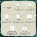 LuxClub 4 PC King Sheet Set, Deep Pockets Wrinkle Free Cooling Bed Sheets Hotel Bedding for Women, Men, Kids & Teens, Includes 1 Fitted Sheet, 1 Flat Sheet and 2 Pillowcases - Silky Soft Emerald