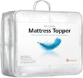 HOSPITOLOGY PRODUCTS Hypoallergenic Mattress Cover- Overstuffed - Deep Pocket - Goose Down Alternative Pillow Top Mattress Topper California King - 72" W x 84" L
