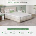 Novilla 4 Inch Twin Mattress Topper, Medium Firm Gel Memory Foam Mattress Topper for Back Pain Pressure Relieving, Motion Isolation & Airflow Design, CertiPUR-US Certified