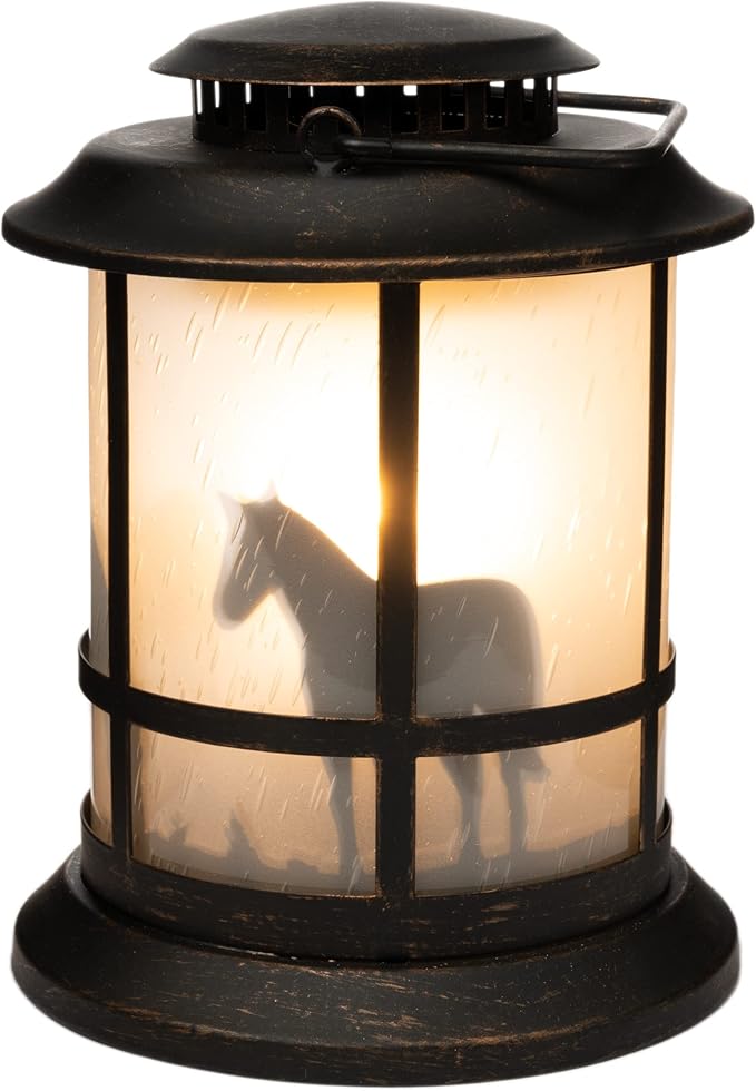 Scentsationals Wax Melt Warmer, Wax Warmer for Scented Wax Melts - Lantern Collection Ranch Lantern - Candle Wax Melter for Fragrance Cubes and Tarts
