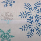 Eddie Bauer - Full Sheets, Cotton Flannel Bedding Set, Brushed For Extra Softness, Cozy Home Decor (Tossed Snowflake, Full)