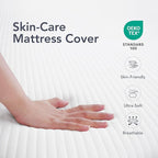 EPITEX Pure Comfort 10 Inch King Size Memory Foam Mattress – Air-Flow Memory Foam, Medium Plush for Pressure Relief and Motion Isolation, Breathable Pure Cotton Cover, CertiPUR-US Certified