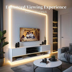 iNextStation COB LED Strip Light Warm White 3000K 32.8ft/10M DC24V CRI 93+ Flexible LED Tape Lights 8mm for Bedroom, Kitchen, TV Backlight, Cabinet, Stage, Home DIY Lighting Decor (No Plug)