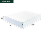 ZINUS 12 Inch Green Tea Cooling Memory Foam Mattress [New Version], King, Fiberglass Free, Medium Firmness, Cooling Gel Foam, Certified Safe Foams & Fabric, Mattress in A Box