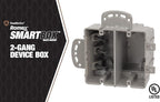 Southwire MSB1G One Gang Device Box with Depth Adjustable, Heavy Duty 42lb