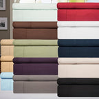 Twin XL Size Bed Sheets - 4 Piece 1500 Supreme Collection Fine Brushed Microfiber Deep Pocket Twin X-Large Sheet Set Bedding - 1 EXTRA PILLOW CASES, GREAT VALUE, Twin XL, White