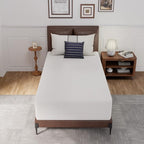 PayLessHere 12 Inch Green Tea Memory Foam Mattress,Bed-in-a-Box Medium Firm Mattress CertiPUR-US Certified Breathable Bed Mattress for Cooler Sleep Supportive & Pressure Relief,Twin
