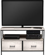 Sorbus TV Stand Dresser with 2 Drawers - Television Riser Chest with Storage - Bedroom, Living Room, Closet, & Dorm Furniture