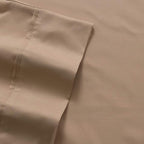 Sweet Home Collection 6 Piece 1500 Supreme Collection Brushed Microfiber Deep Pocket Sheet Set-2 Extra Pillow Cases, Great Value, Split King, Taupe