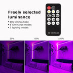 Upgraded 33ft/10M LED Black Light Strip Set with Remote, 600 LEDs, 12V Self-Adhesive Dimmable Black Light Fixture, for Dance Parties, SMD2835 LED Lamp Beads, Non-Waterproof