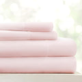 Linen Market Double-Brushed Patterned Microfiber Twin Sheet Set 3 Piece – Oeko-TEX Certified Ultra Soft & Wrinkle-Free - 16" Deep Pocket Sheets - Easy Care Twin Size - My Heart Pink