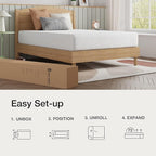 Novilla Full Size Mattress, 8 Inch Full Size Mattress in a Box, Gel Memory Foam Mattresses with Comfort Foam for Cooling Night Sleep, Pressure Relief, CertiPUR-US Certified