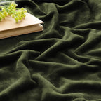 BEDELITE Fleece Blanket Twin Size Olive Green Throw Blankets for Couch & Bed, Luxury Plush Cozy Fuzzy Blanket 60x80 inches, Super Soft Warm Lightweight Throw Blanket for Travel Camping