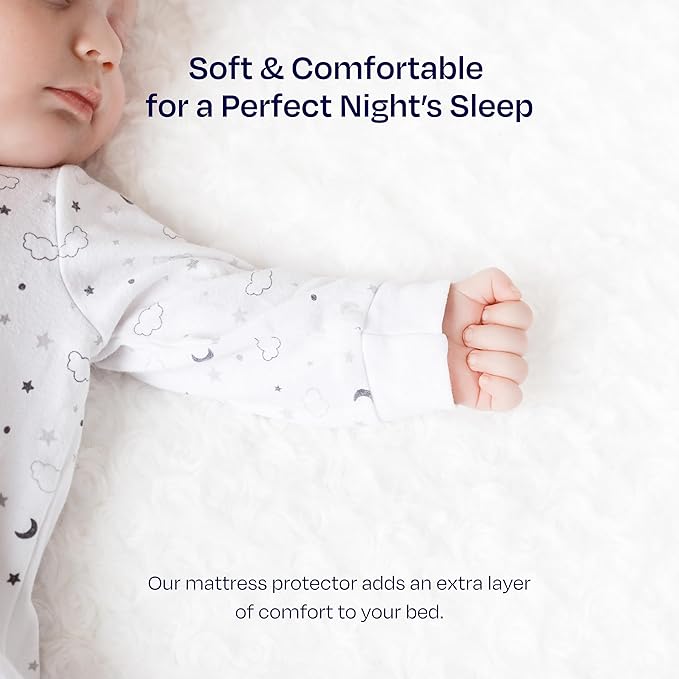 California Design Den Premium Waterproof Mattress Protector for King Size Bed - Soft, Cooling, Noiseless, Machine Washable, Fitted Mattress Cover with 8-20 Inch Deep Pockets