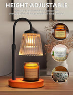 Candle Warmer Lamp with Timer Dimmable, Adjustable Lamp Candle Warmer, Birthday Gifts for Women Mom, Wax Warmer Lamp for Scented Jar, House Warming Gifts New Home Decor