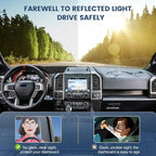 Dashboard Cover Mat Custom Fit for 2015-2020 Ford F150 Dash Cover Nonslip Dash Mat Protector Sunshade No Glare Black