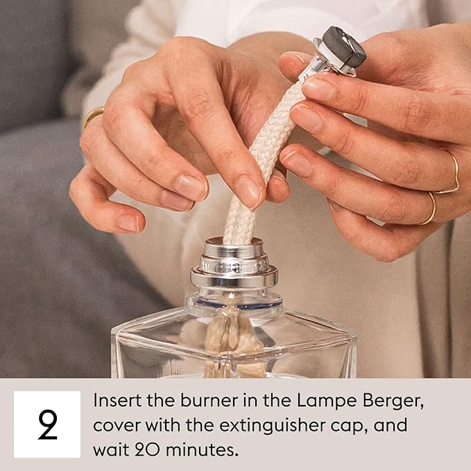 MAISON BERGER - New Fresh Eucalyptus - Lampe Berger Fragrance Refill for Home Fragrance Oil Diffuser - Air Freshener - 33.8 Fluid Ounces - 1 Liter